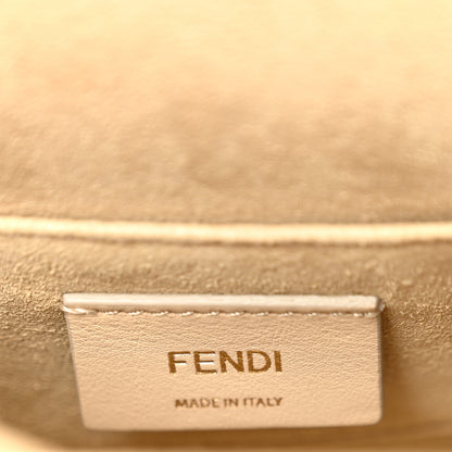 Fendi Vitello Liberty Scalloped Studded Small Kan I Shoulder Bag Confetto 6 of 9