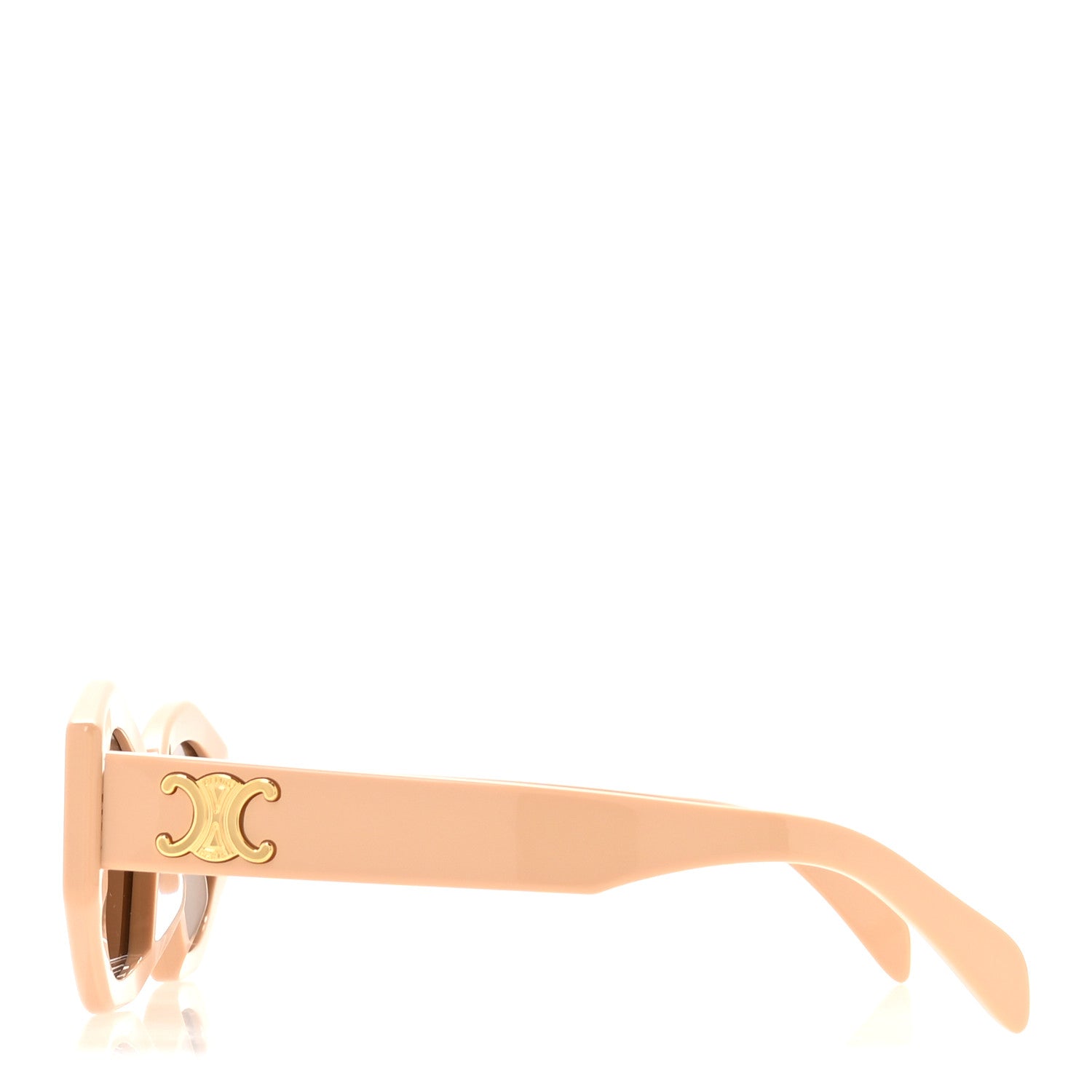 Celine Acetate Triomphe 01 Sunglasses CL 40238U Beige 3 of 8
