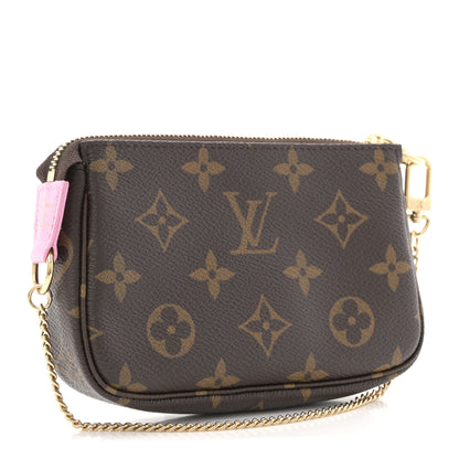 Louis Vuitton Monogram 2023 Christmas Animation Alpine Pochette Accessories Pink 3 of 8