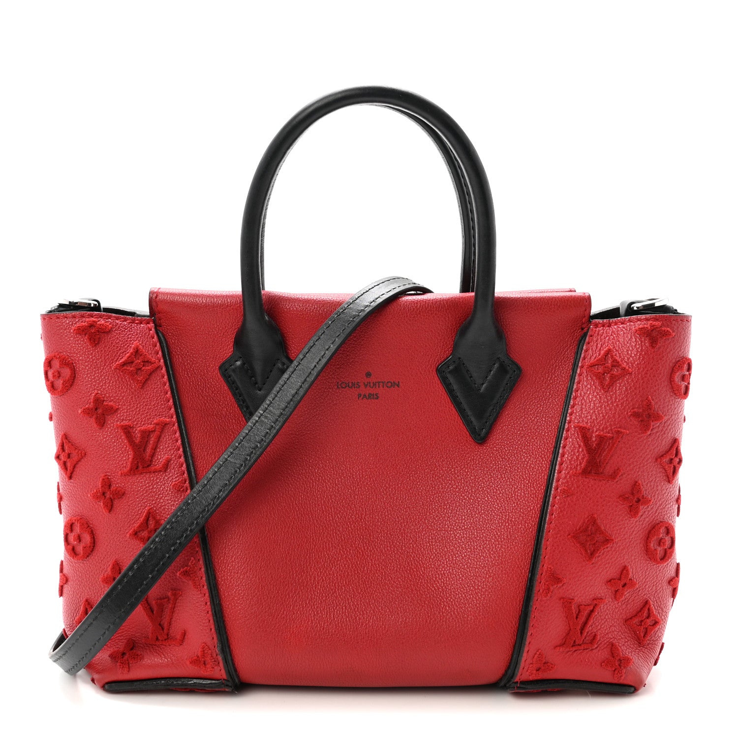 Louis Vuitton Veau Cachemire Tote W BB Cerise 1 of 9
