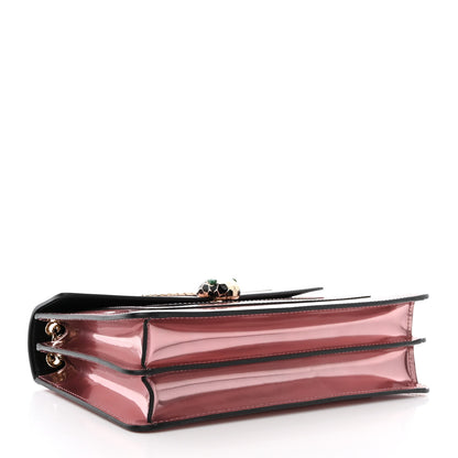 Bulgari Metallic Calfskin Serpenti Forever Crossbody Bag Rose Quartz 5 of 12
