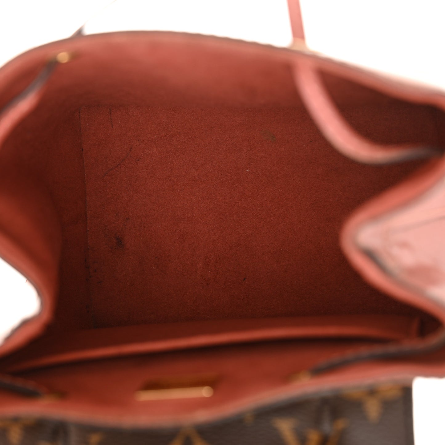 Patent Monogram Hot Springs Backpack Vieux Rose