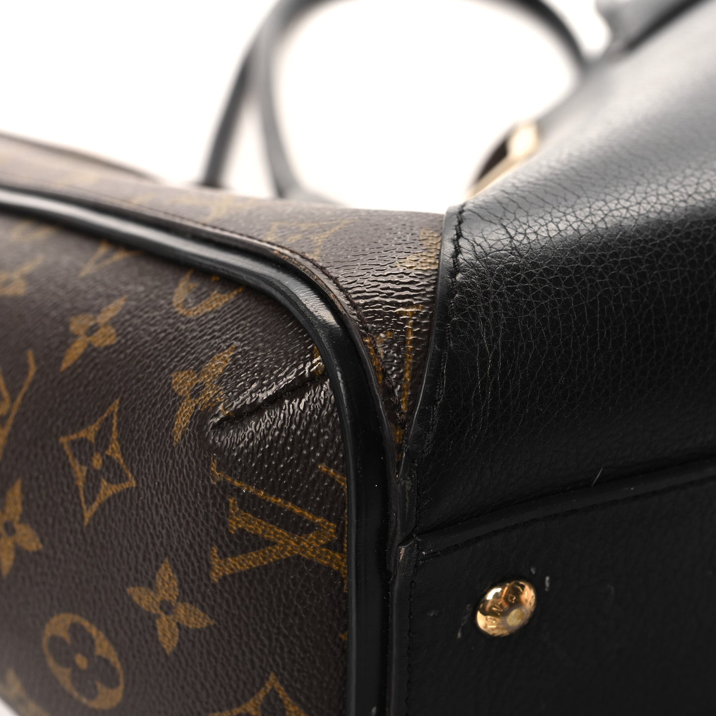 Calfskin Monogram Kimono Tote Black