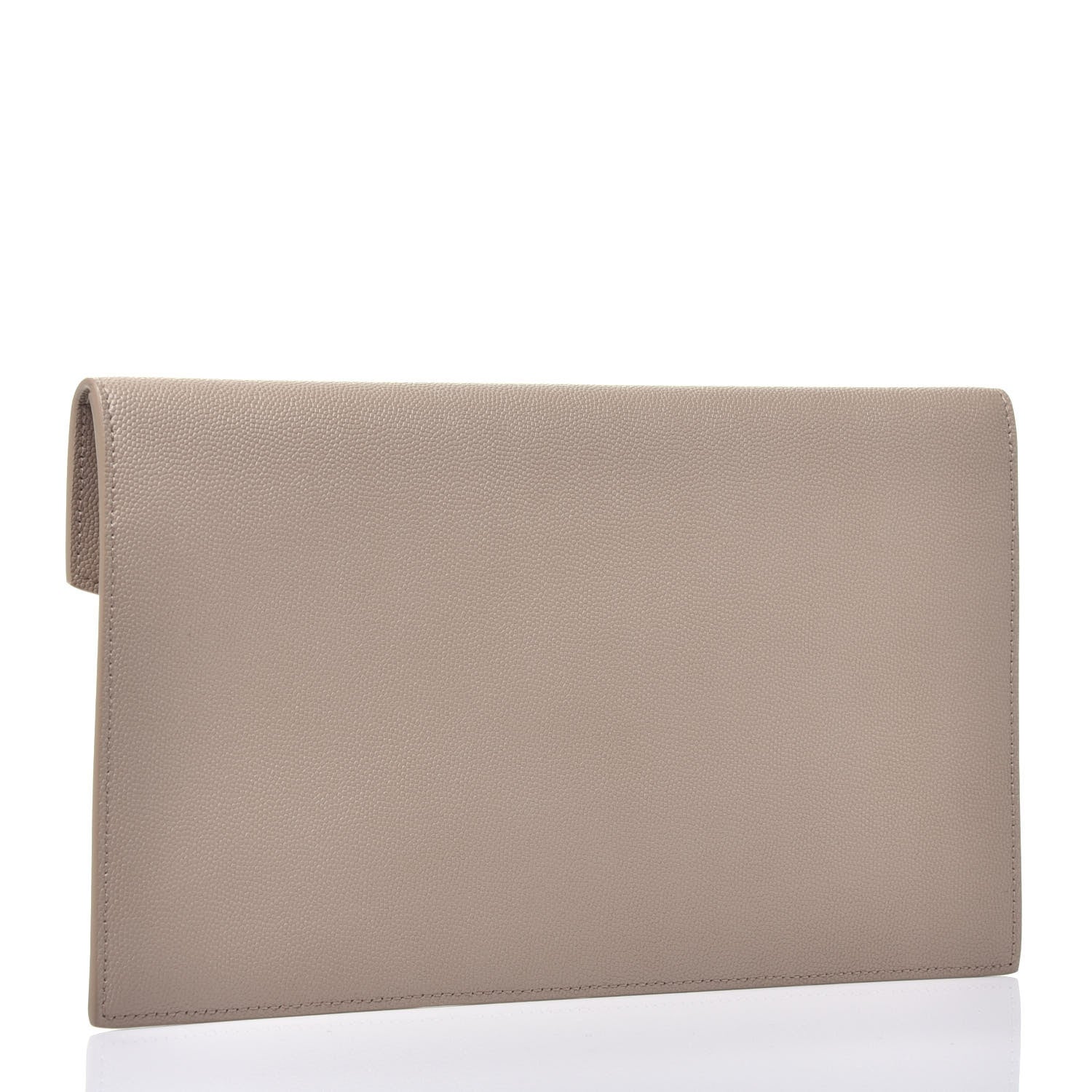 Saint Laurent Grain De Poudre Uptown Pouch Sea Salt 3 of 7