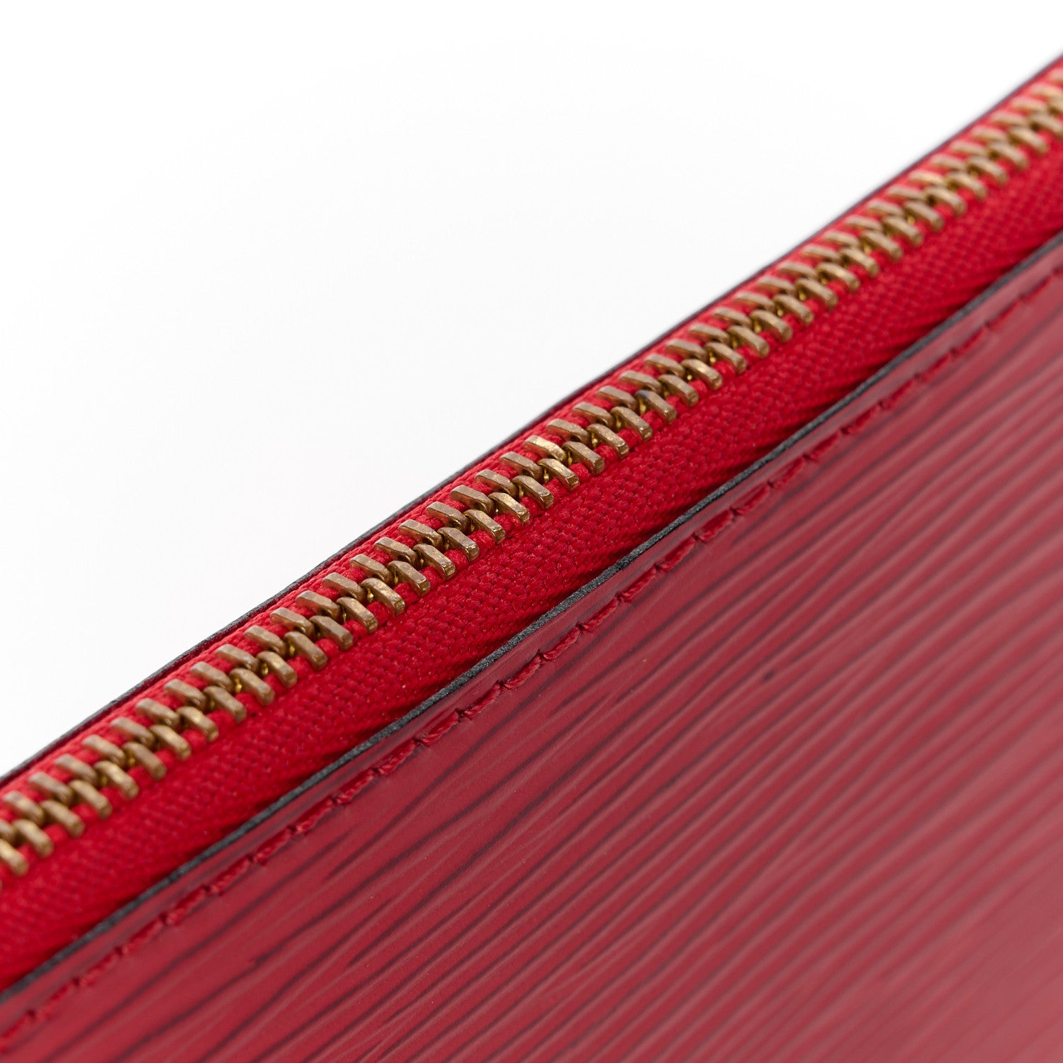 Louis Vuitton Epi Pochette Accessories 21 Castillan Red 13 of 13