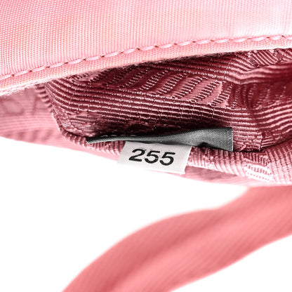 Prada Tessuto Nylon Saffiano Mini Re-Edition 2000 Bag Rosa 8 of 12