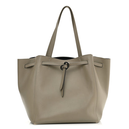 Celine Smooth Calfskin Small Belt Cabas Phantom Taupe 1 of 12