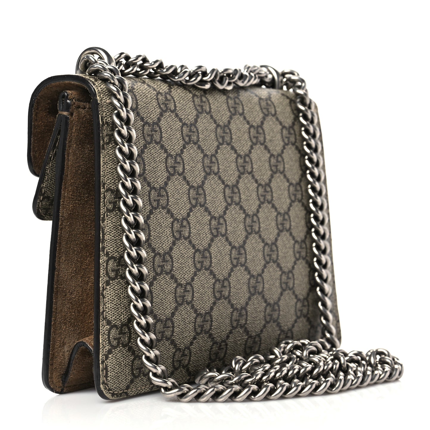 GG Supreme Monogram Mini Dionysus Shoulder Bag Taupe