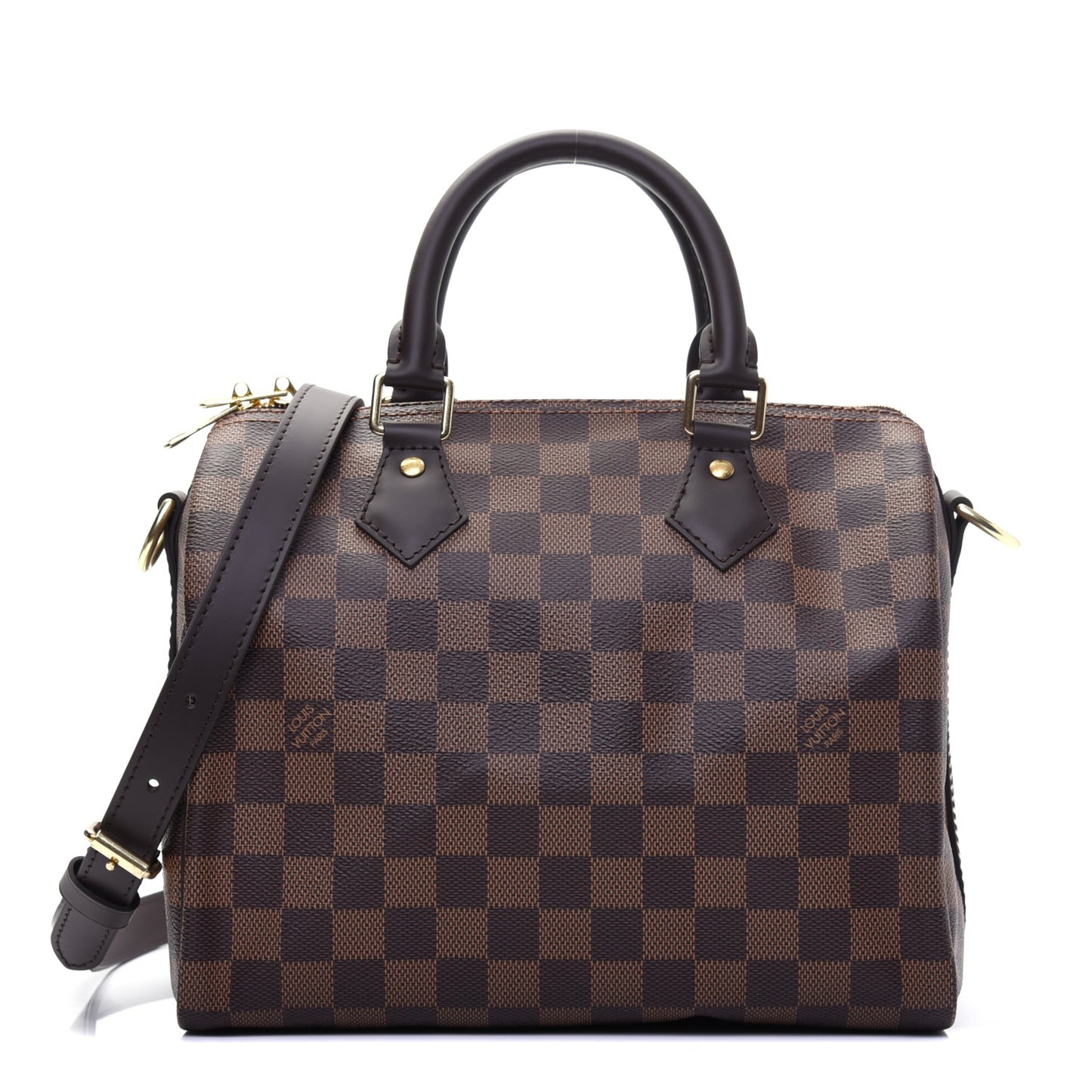 Damier Ebene Speedy Bandouliere 25