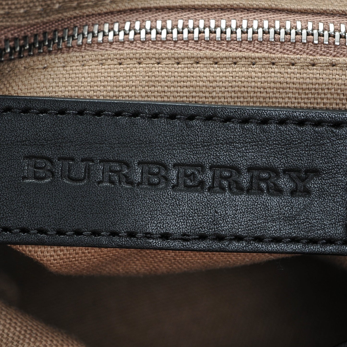 Grainy Calfskin Canvas Mega Check Medium Ashby Hobo Black