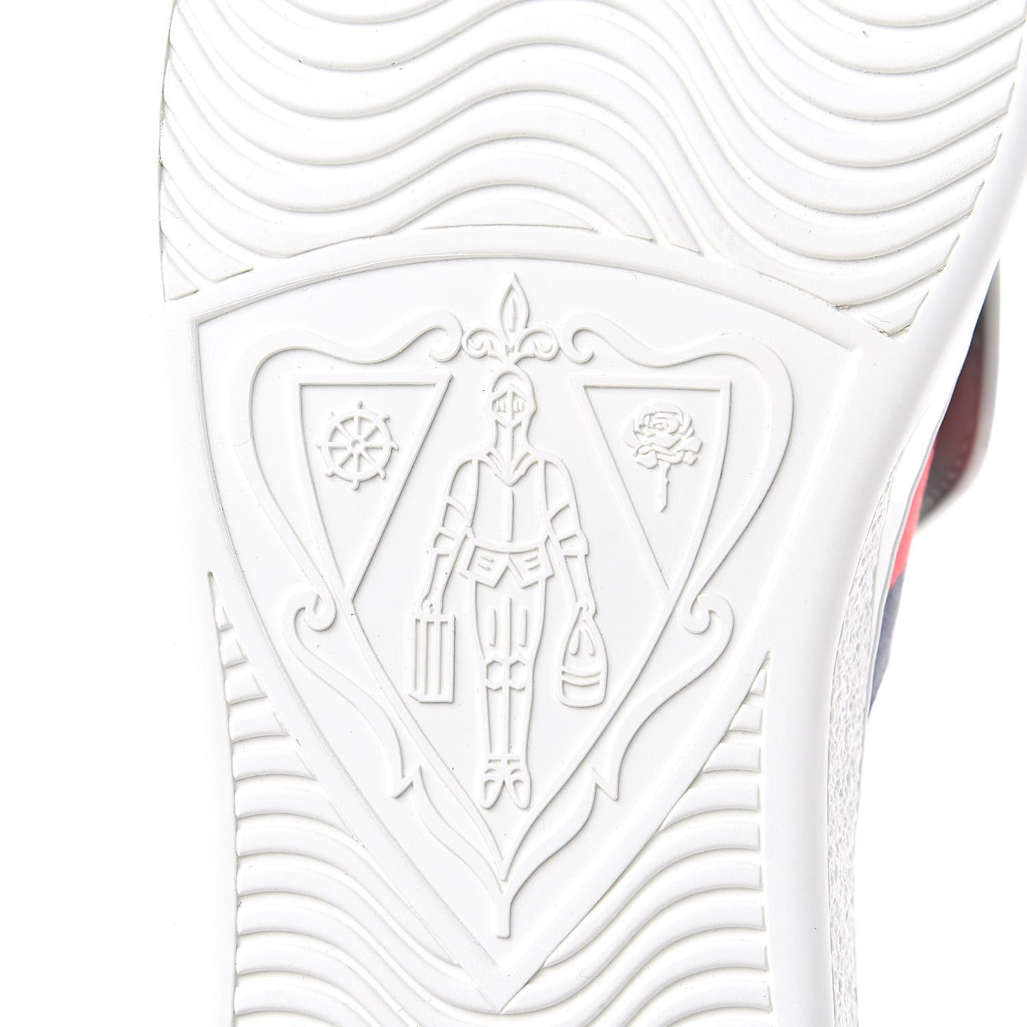 Calfskin Ayers Web Tiger Removable Patches Mens Ace High Top Sneakers 6.5 White