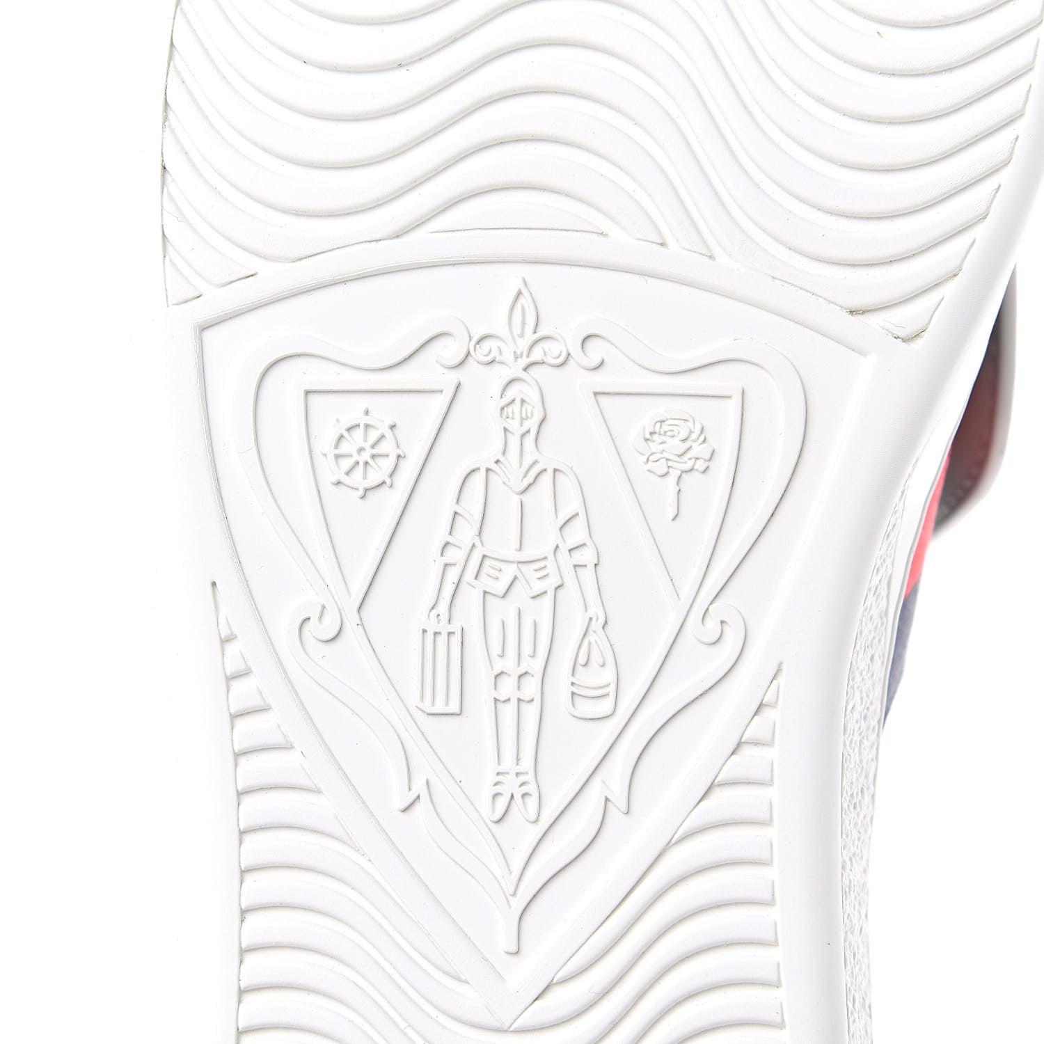Gucci Calfskin Ayers Web Tiger Removable Patches Mens Ace High Top Sneakers 6.5 White 8 of 10