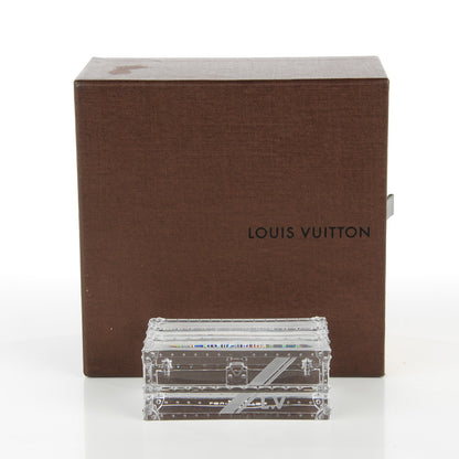 Louis Vuitton Crystal Trunk Paperweight 5 of 5