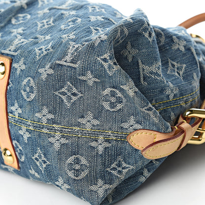 Louis Vuitton Denim Neo Cabby MM Blue 17 of 18
