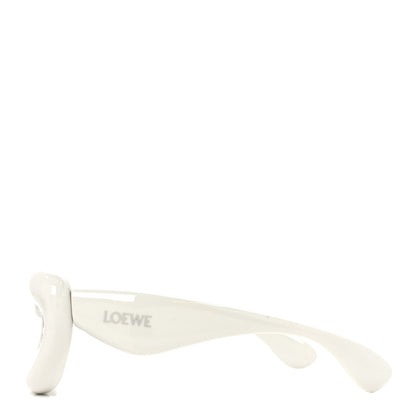 Loewe Acetate Inflated Cat-Eye Sunglasses LW40097I White 3 of 7
