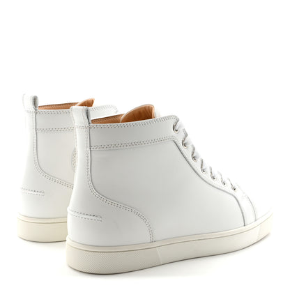 Christian Louboutin Calfskin Mens Louis Flat Sneakers 39 White 5 of 9