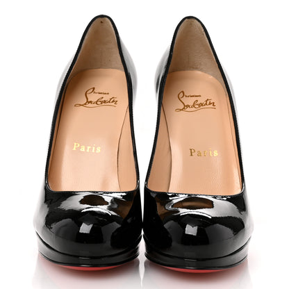 Christian Louboutin Patent New Simple 120 Pumps 35 Black 3 of 10
