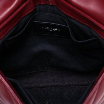 Saint Laurent Calfskin Y Quilted Monogram Loulou Flap Bag Palissandre 5 of 13