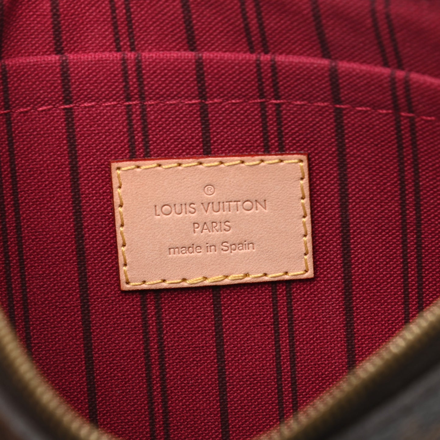 Monogram Neverfull MM GM Pochette Fuchsia