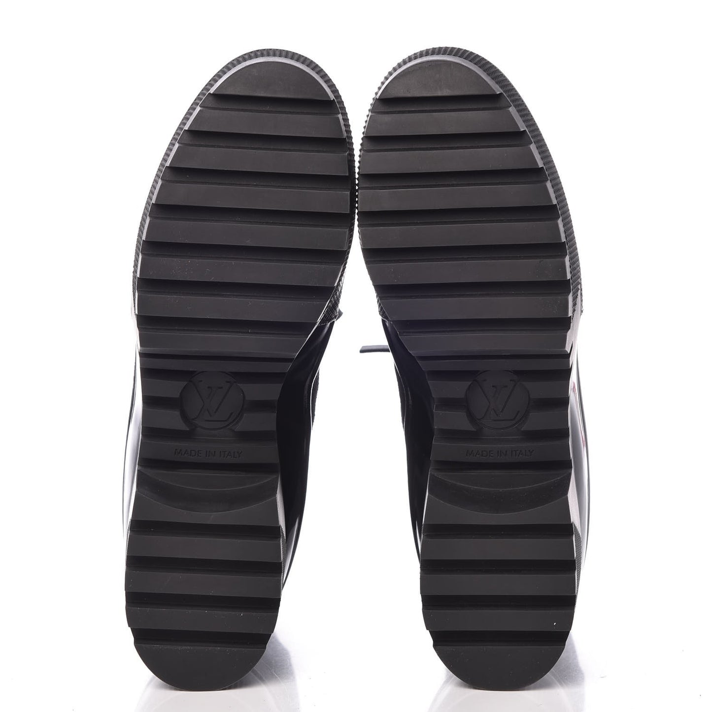 Suede Calfskin Spaceship Laureate Platform Desert Boots 39.5 Black