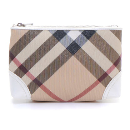 Burberry Nova Check Cosmetic Case White 1 of 8