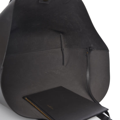 Saint Laurent Calfskin Large Shopping Tote Earth 5 of 13
