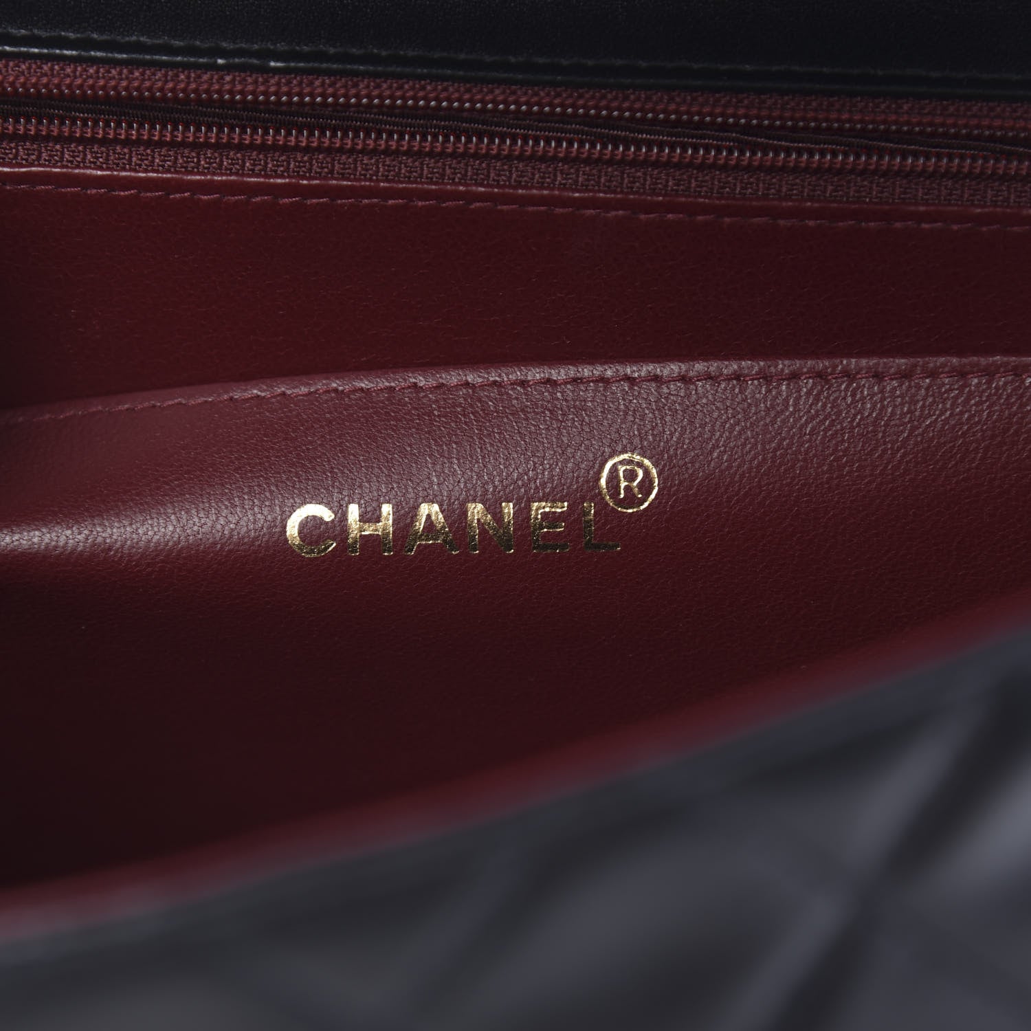 Chanel Lambskin Quilted XL Jumbo Single Flap Black 6 of 15