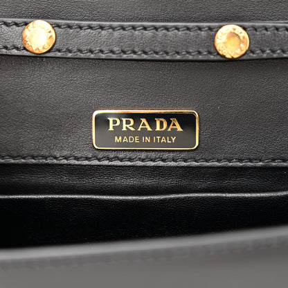 Prada City Calf Saffiano Cahier Astrology Bag Black 6 of 13