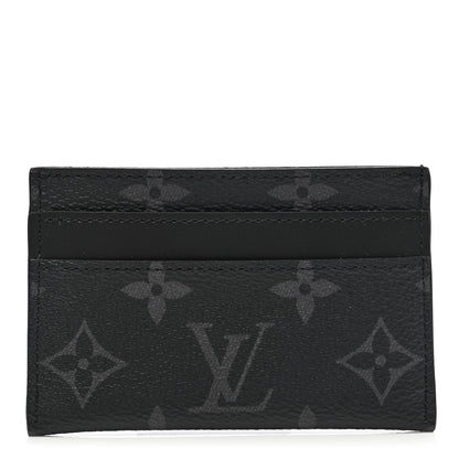 Louis Vuitton Monogram Eclipse Porte-Cartes Double Card Holder 1 of 6