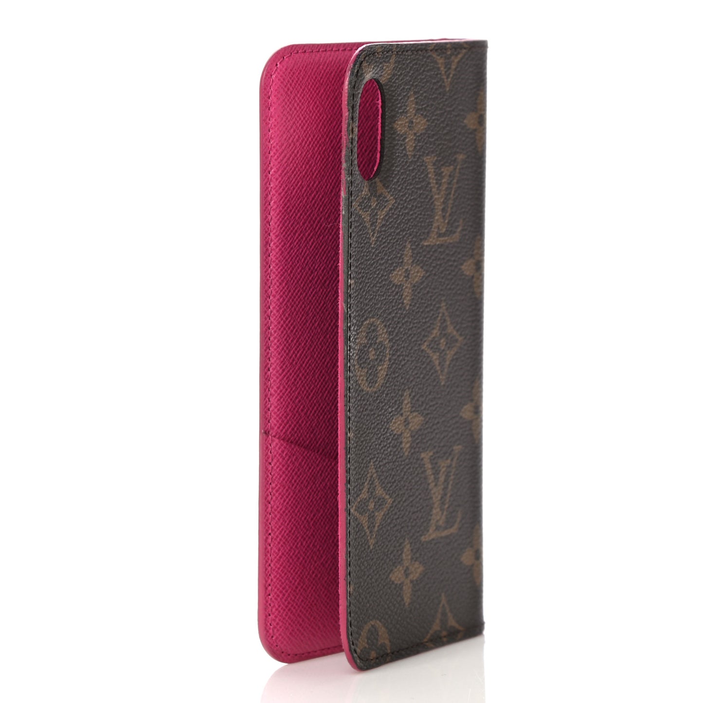 Monogram iPhone XS Max Folio Case Rose Pop
