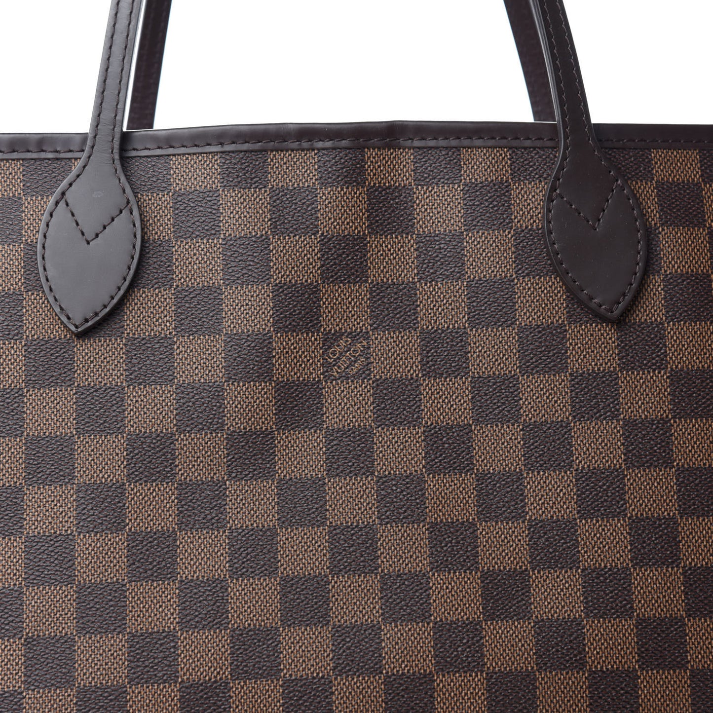 Damier Ebene Neo Neverfull MM Rose Ballerine