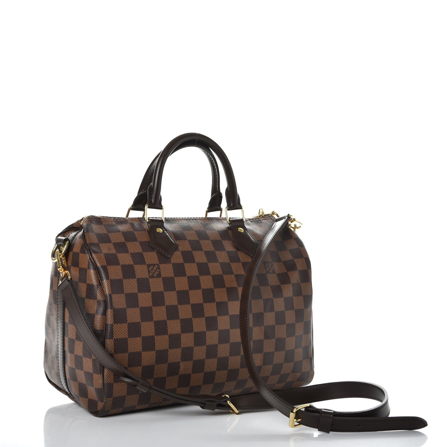 Louis Vuitton Damier Ebene Speedy Bandouliere 30 4 of 8