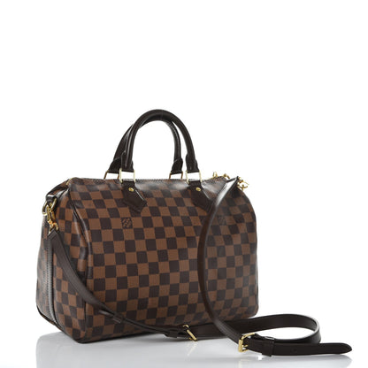 Louis Vuitton Damier Ebene Speedy Bandouliere 30 4 of 8