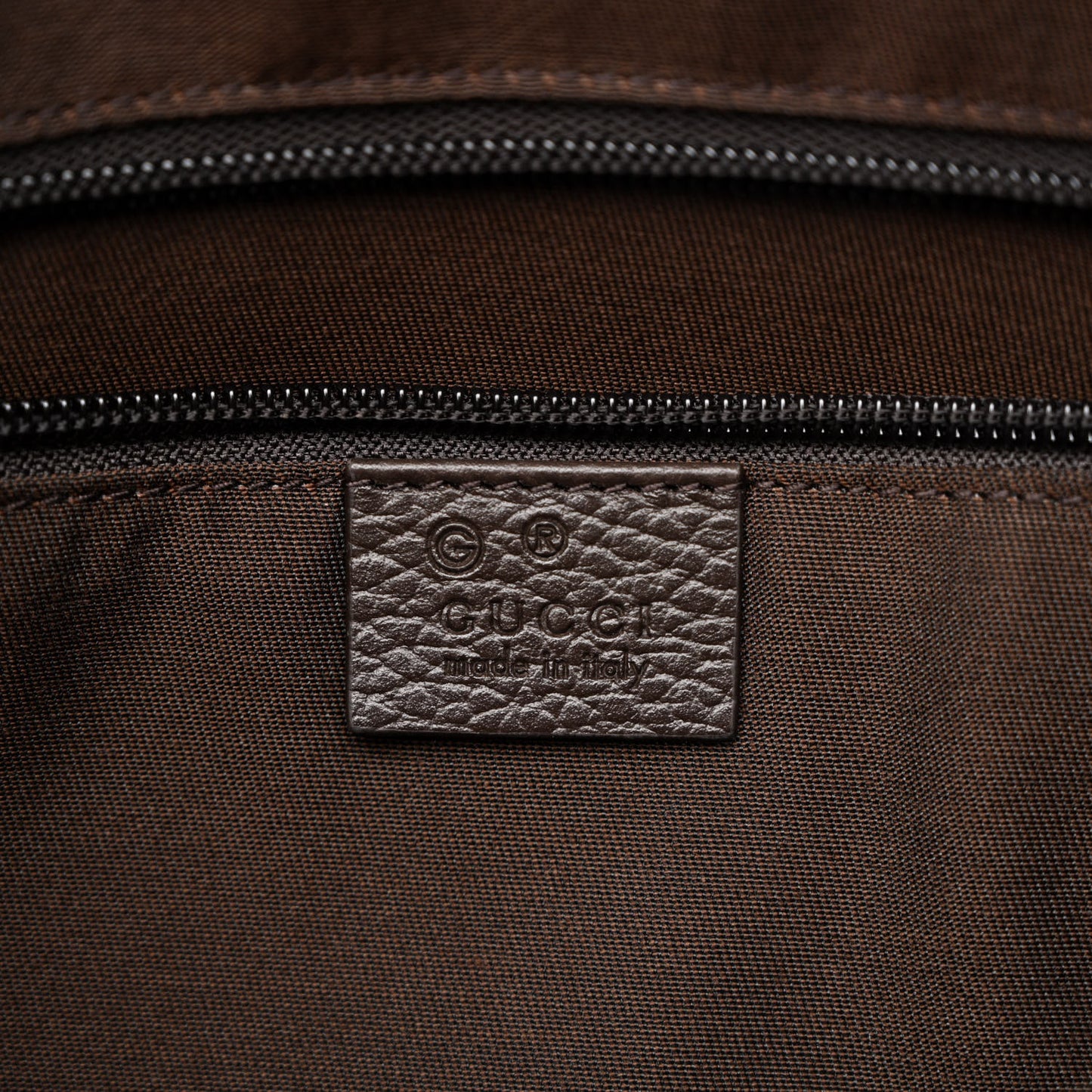 Monogram Messenger Bag Dark Brown