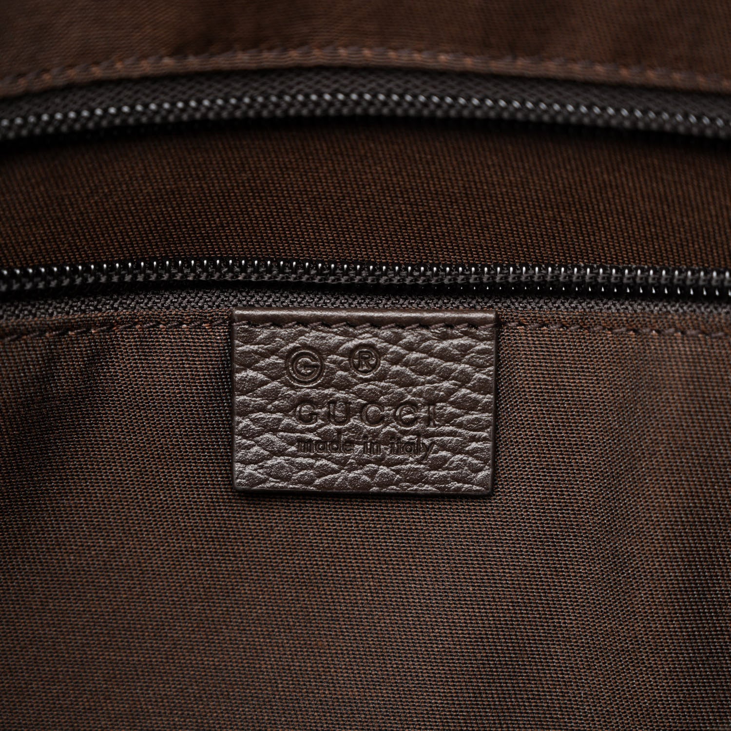 Gucci Monogram Messenger Bag Dark Brown 6 of 10