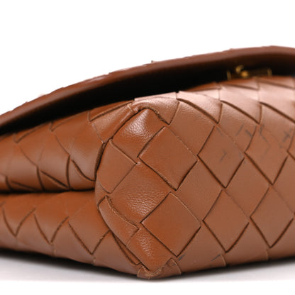 Bottega Veneta Nappa Intrecciato Mini Crossbody Bag Wood 10 of 12