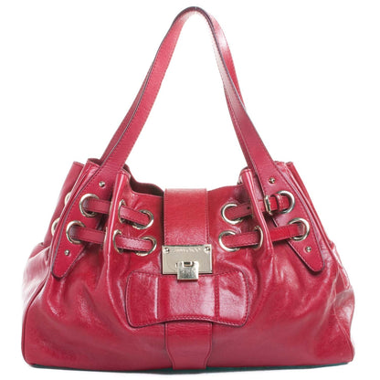 Jimmy Choo Leather Riki Red 1 of 7
