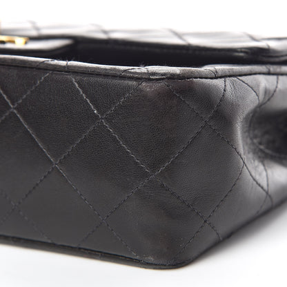Chanel Lambskin Quilted Small Double Flap Black 7 of 15