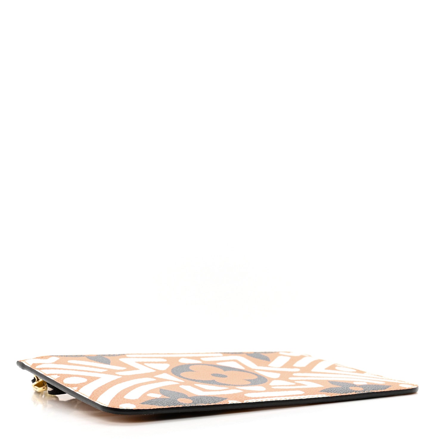 Louis Vuitton Monogram Giant Crafty Neverfull MM GM Pochette Creme Caramel 4 of 9