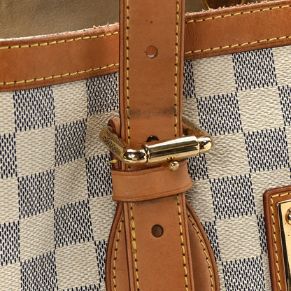Louis Vuitton Damier Azur Hampstead MM 11 of 13