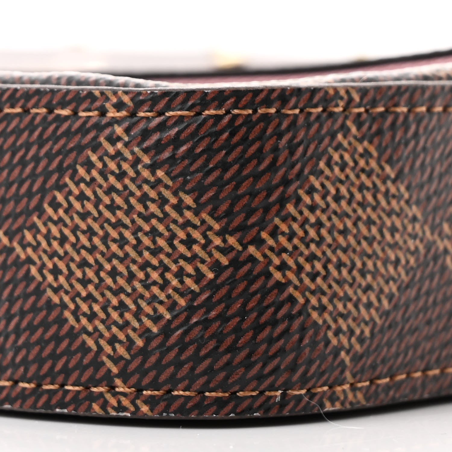 Louis Vuitton Damier Ebene Studded Pochette Felicie Chain Wallet 12 of 13