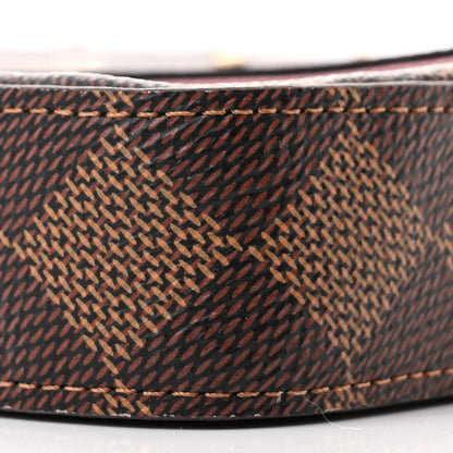 Louis Vuitton Damier Ebene Studded Pochette Felicie Chain Wallet 12 of 13