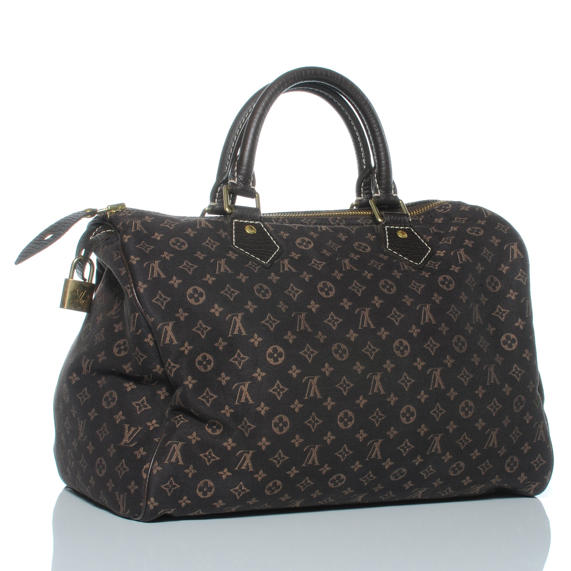 Louis Vuitton Mini Lin Speedy 30 Ebene 3 of 7