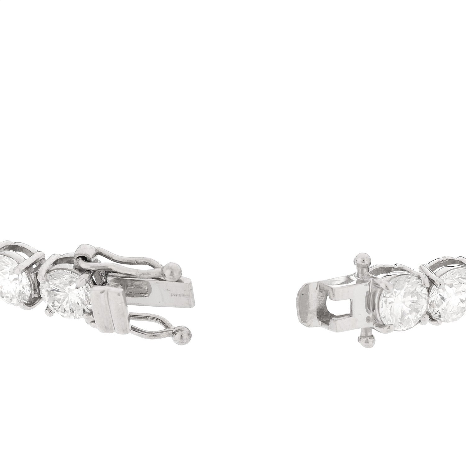 Parker & West by FASHIONPHILE Platinum Diamond 17.16ctw Tennis Bracelet 4 of 6