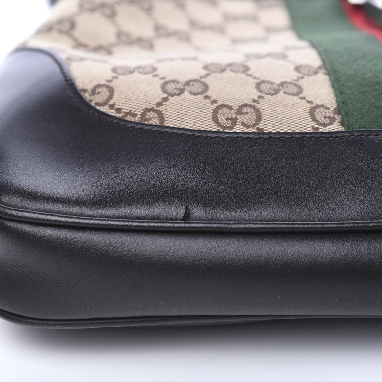 Monogram Web Jackie O Hobo Dark Brown