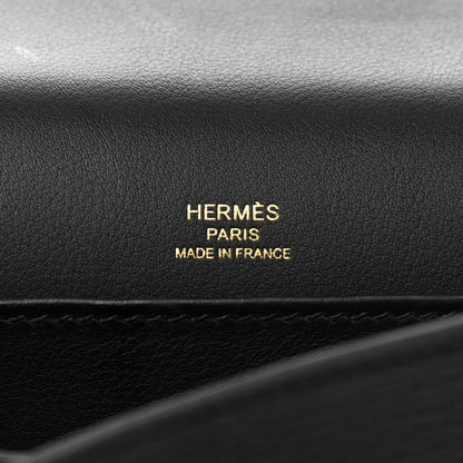 Hermes Chevre Mysore Geta Black 6 of 10