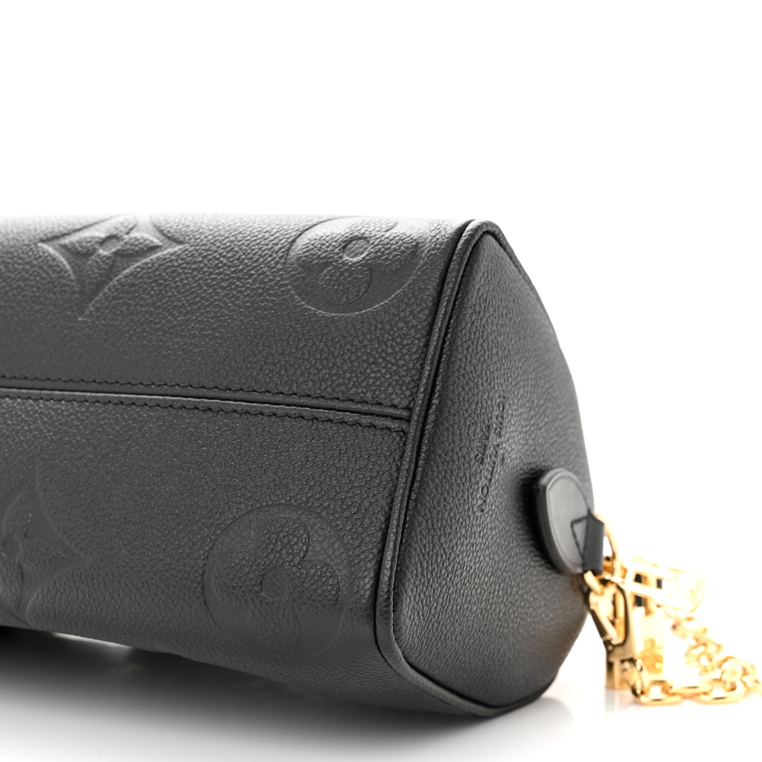 Louis Vuitton Empreinte Monogram Giant Speedy Bandouliere 20 Black 9 of 10