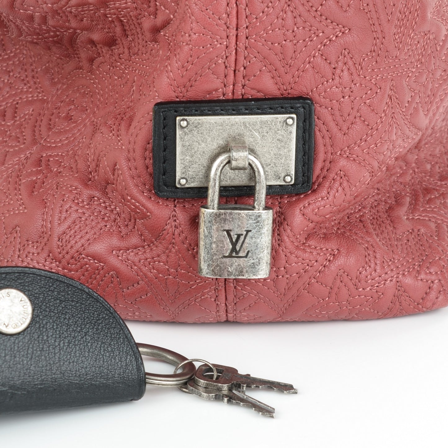 Monogram Lambskin Antheia Hobo PM Framboise