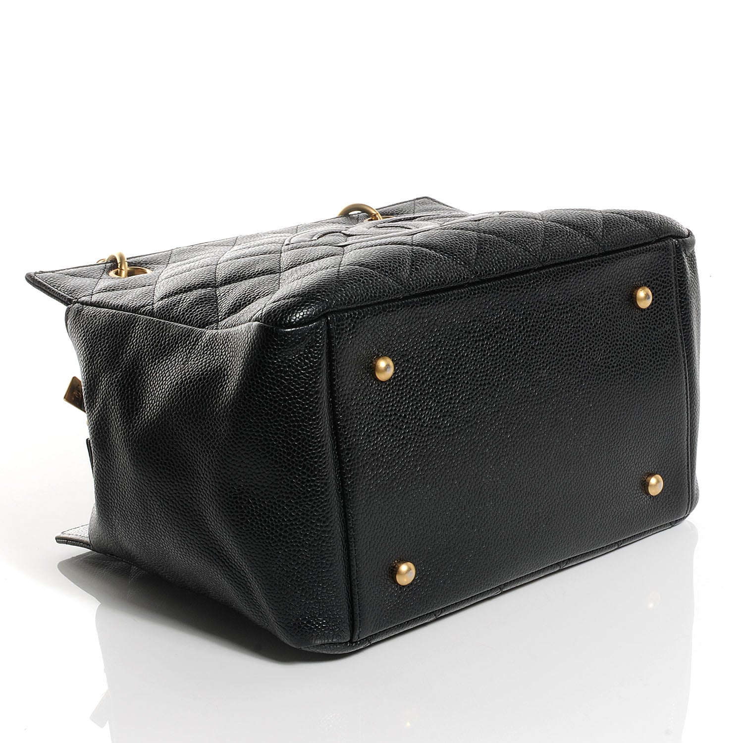 Chanel Caviar Quilted Petit Timeless Tote PTT Black 4 of 9