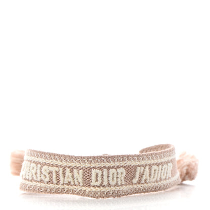 Christian Dior Woven Cotton J'Adior Friendship Bracelet Set 5 of 6